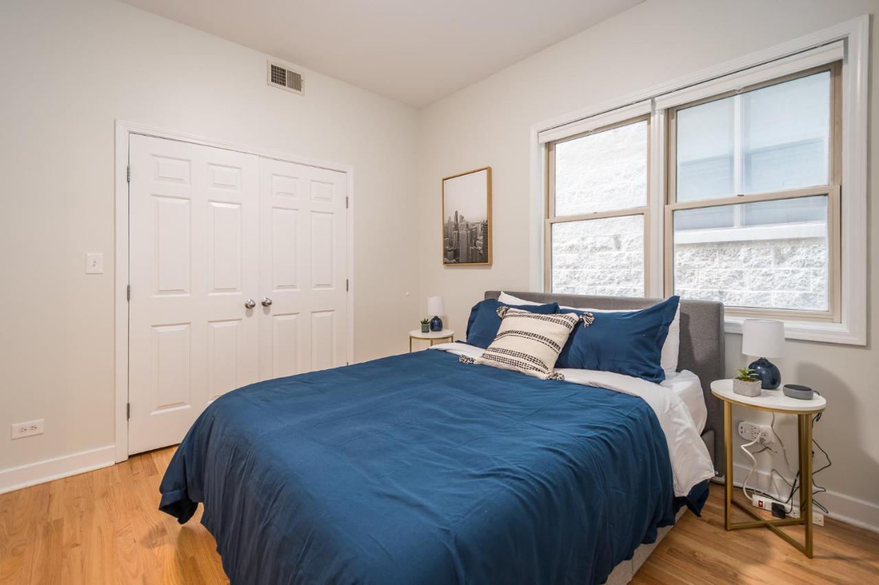 Vibrant And Modern 2-Bedroom Home Near Downtown Chicago Eksteriør bilde